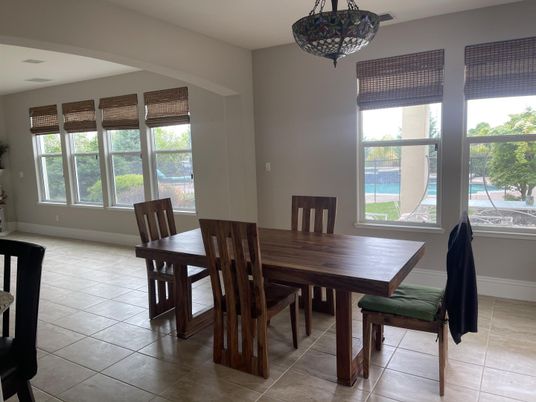 Dining room, Interior, Pendant Lights