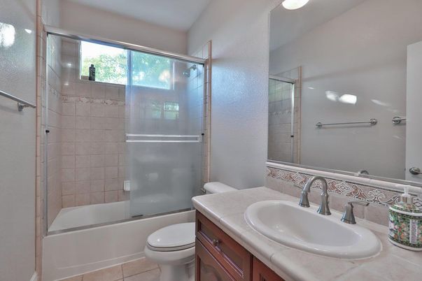 Bathroom, Glass Shower, Interior, Tile Countertops