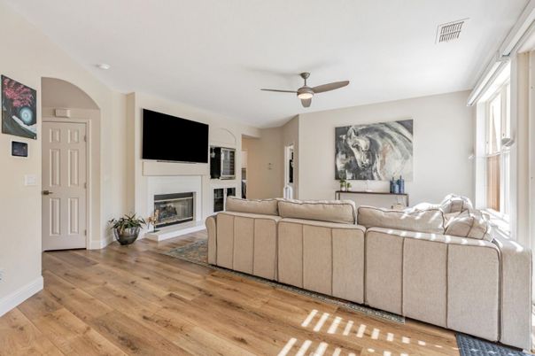 Fireplace, Interior, Living room, Wood Texture Flooring