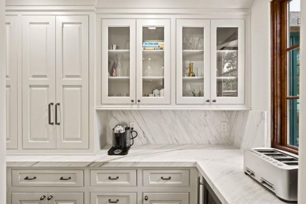 Interior, Kitchen, Marble Walls