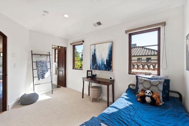 Bedroom, Home Office, Interior, Recessed Lighting