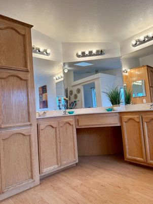 Bathroom, Interior, Wood Texture Flooring