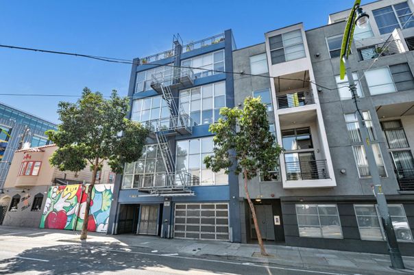 Attached, Exterior, Facade, Condo Building