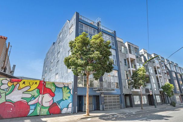 Attached, Exterior, Facade, Condo Building