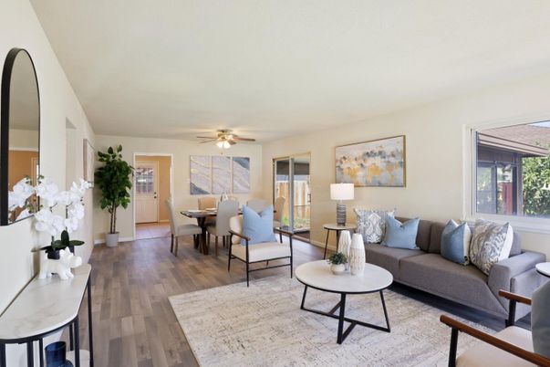 Dining room, Interior, Living room, Wood Texture Flooring