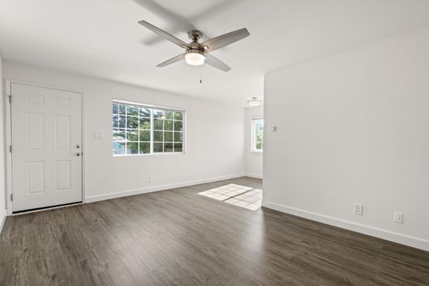 Empty room, Interior, Wood Texture Flooring