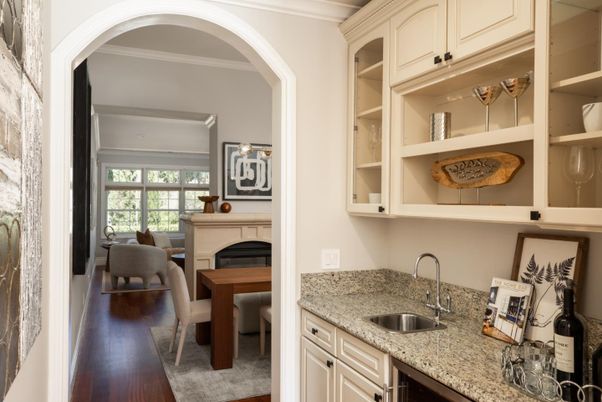 Fireplace, Interior, Wood Texture Flooring