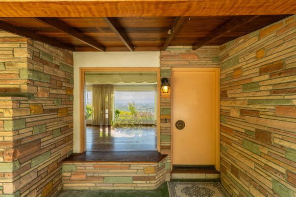 Empty room, Interior, Stone Walls, Wooden Beams, Wooden Ceilings, Wood Texture Flooring