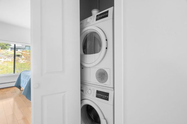 Interior, Utility Closets, Washer, Wood Texture Flooring