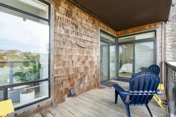 Exterior, Wood Texture Flooring