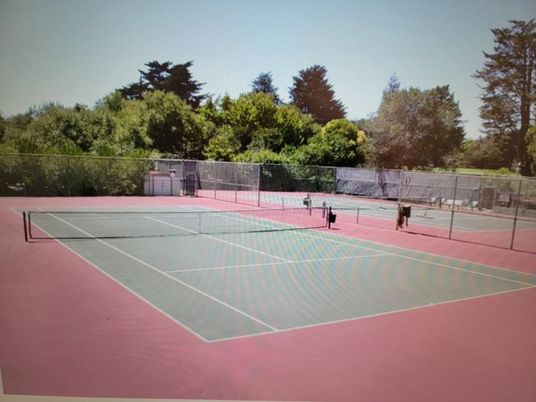 Exterior, Tennis Courts