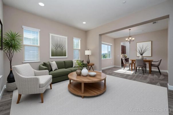 Chandelier, Dining room, Interior, Living room, Recessed Lighting, Wood Texture Flooring