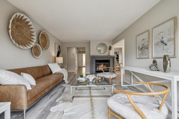 Fireplace, Interior, Living room, Wood Texture Flooring