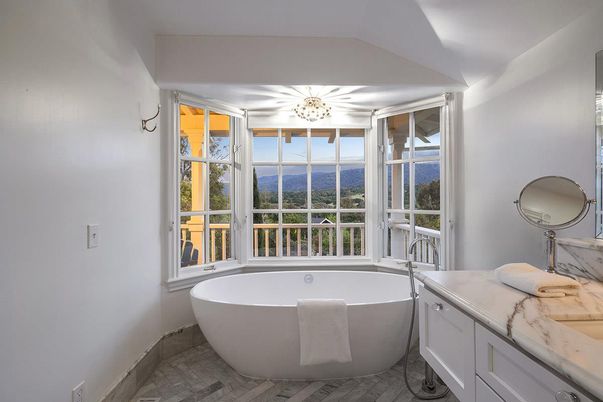 Bathroom, Free Standing Baths, Interior, Marble, Marble Walls