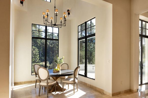 Chandelier, Dining room, Interior