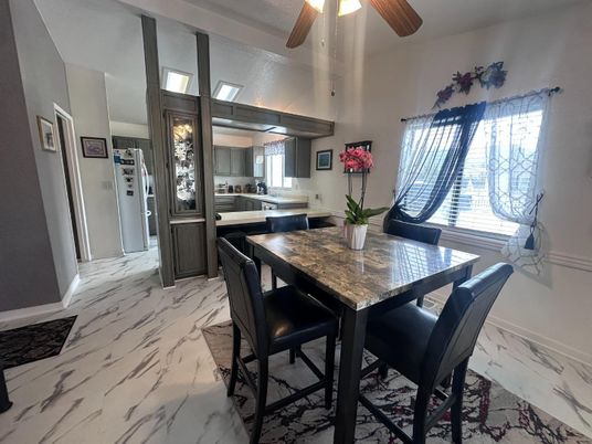 Dining room, Interior, Kitchen, Marble
