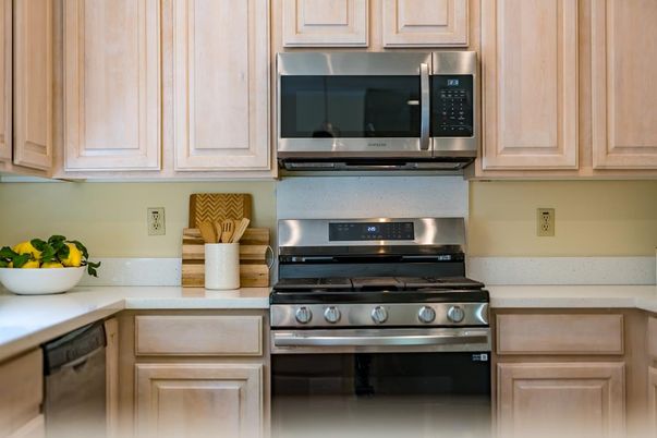 Interior, Kitchen, Stainless Steel Appliances