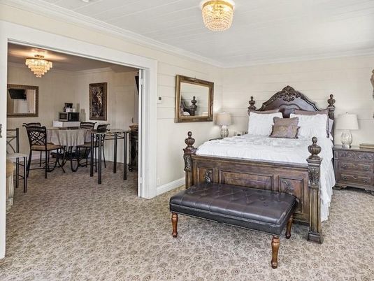 Bedroom, Chandelier, Dining room, Interior