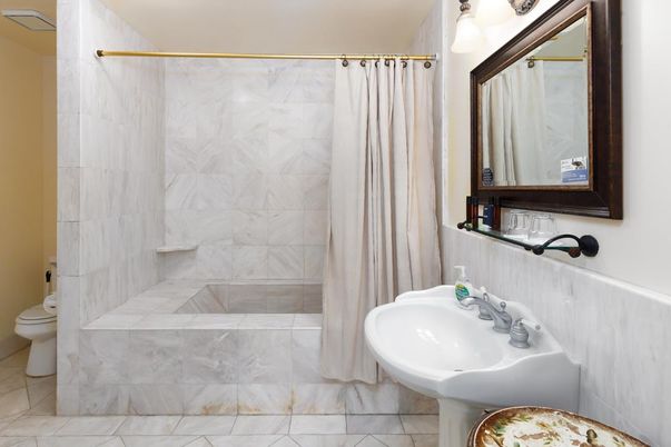 Bathroom, Interior, Marble Walls
