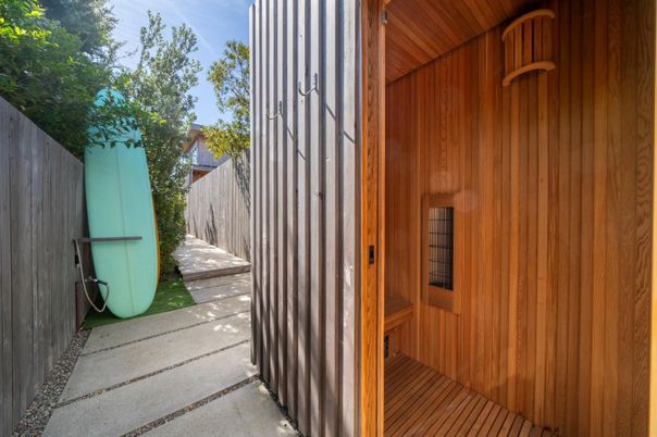Exterior, Sauna Room