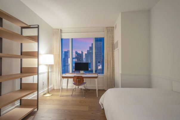 Bedroom, Home Office, Interior, Wood Texture Flooring