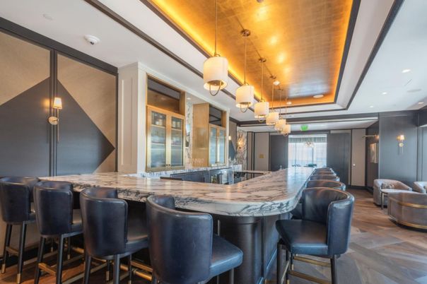 Interior, Pendant Lights, Recessed Lighting, Wood Texture Flooring