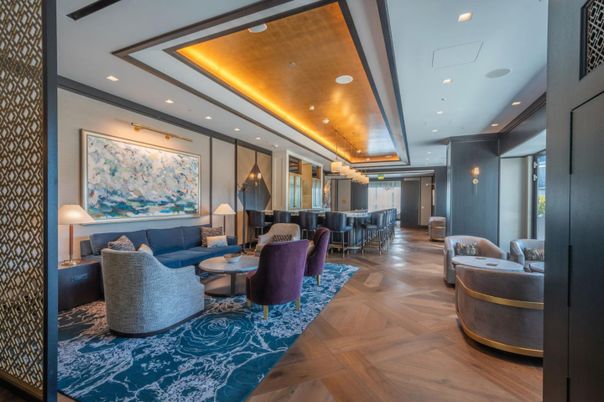 Interior, Living room, Pendant Lights, Recessed Lighting, Wooden Ceilings, Wood Texture Flooring
