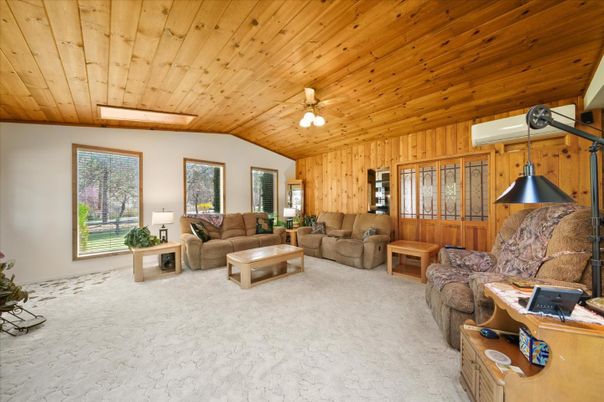 Interior, Living room, Wooden Ceilings, Wooden Walls