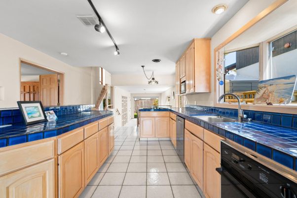 Interior, Kitchen, Tile Countertops