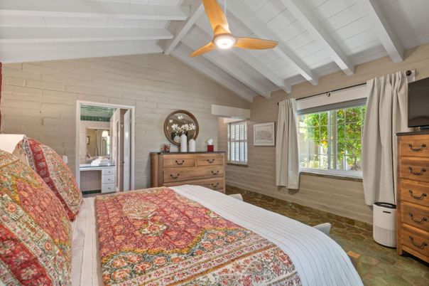 Bedroom, Interior, Stone Walls