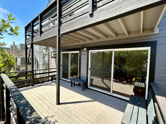 Exterior, Wood Texture Flooring