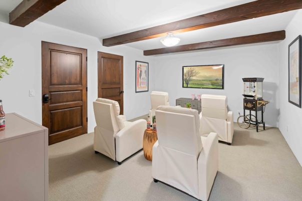 Interior, Living room, Wooden Beams