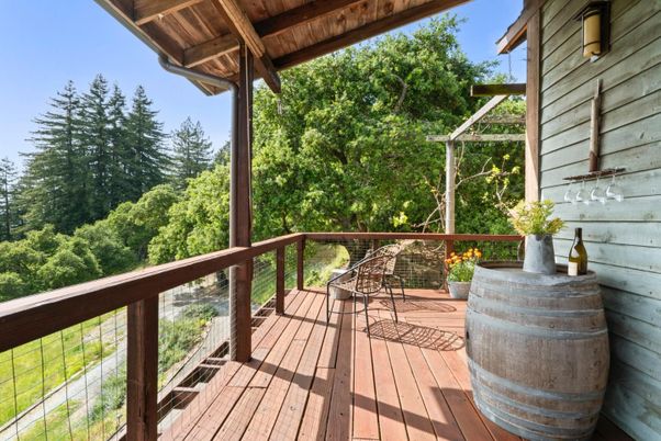 Exterior, Wood Texture Flooring