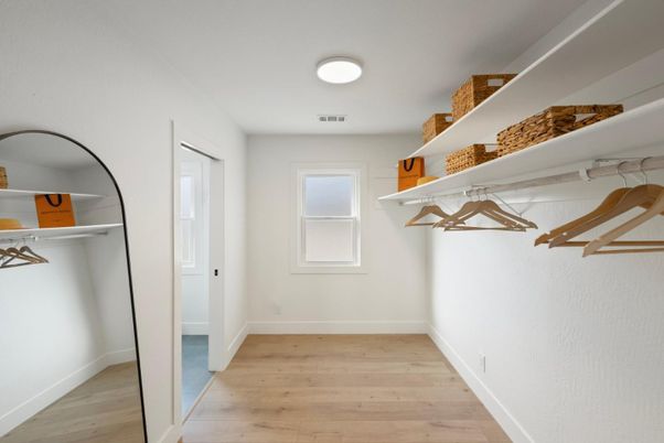 Interior, Walk-in Closets, Wood Texture Flooring