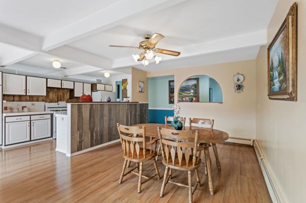 Dining room, Interior, Kitchen, Wood Texture Flooring