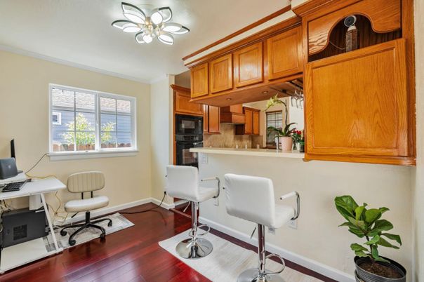Home Office, Interior, Kitchen, Wood Texture Flooring