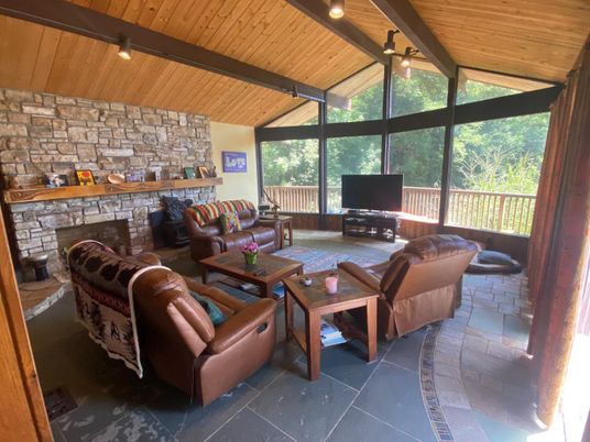 Fireplace, Interior, Living room, Stone Walls, Wooden Beams, Wooden Ceilings