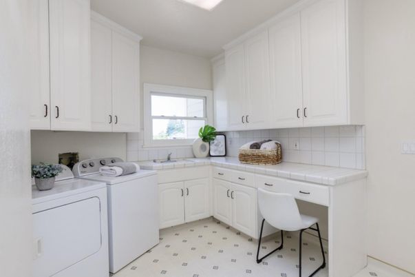 Bathroom, Glass Shower, Interior, Tile Countertops