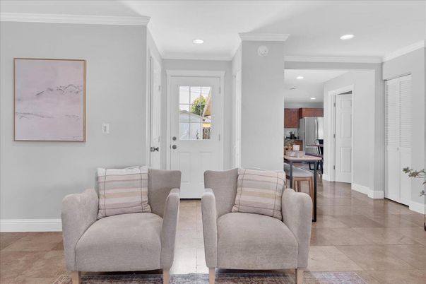 Interior, Kitchen, Living room, Recessed Lighting