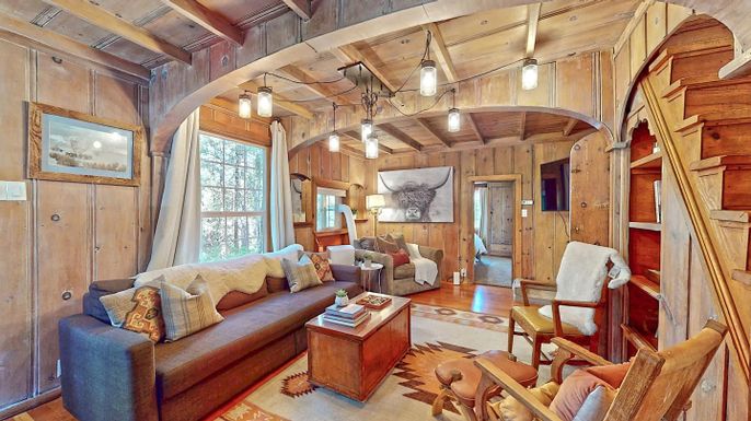 Interior, Living room, Wooden Beams, Wooden Ceilings, Wood Texture Flooring, Wooden Walls