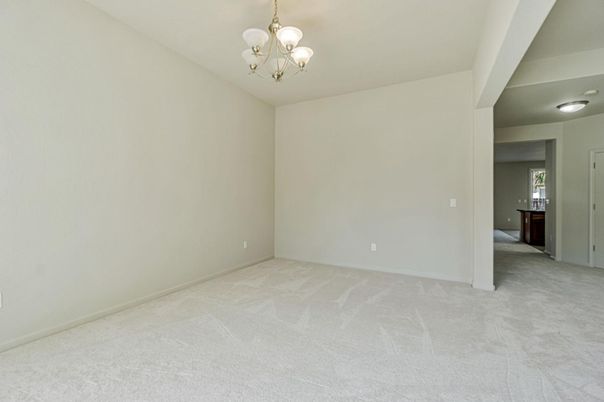Chandelier, Empty room, Interior