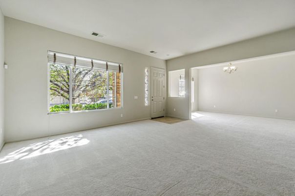 Chandelier, Empty room, Interior