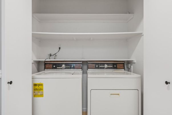 Interior, Utility Closets, Washer