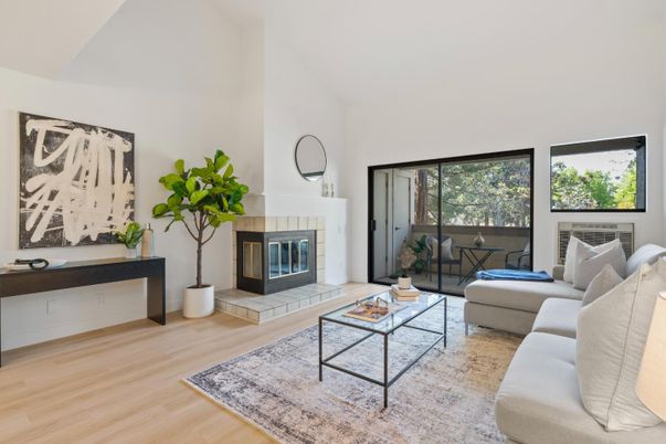 Fireplace, Interior, Living room, Wood Texture Flooring