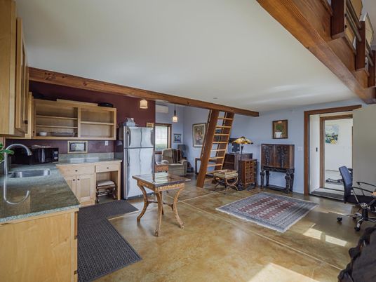 Interior, Kitchen, Wooden Beams