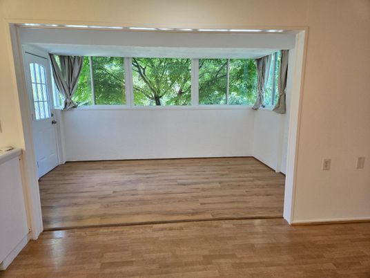 Empty room, Interior, Wood Texture Flooring