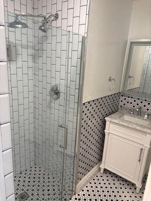 Bathroom, Glass Shower, Interior