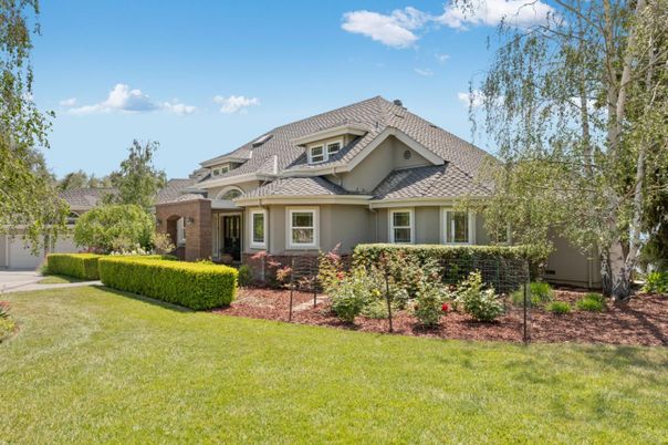 Backyard, Exterior, Facade, Brick Facade, Queen Anne Victorian