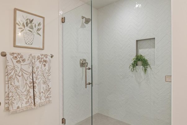Bathroom, Glass Shower, Interior