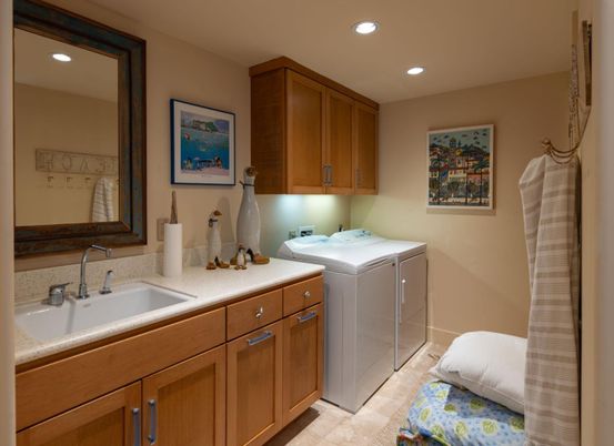 Interior, Recessed Lighting, Washer
